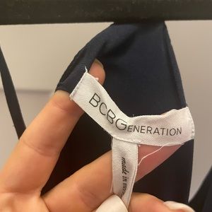 Navy BCBG mini dress